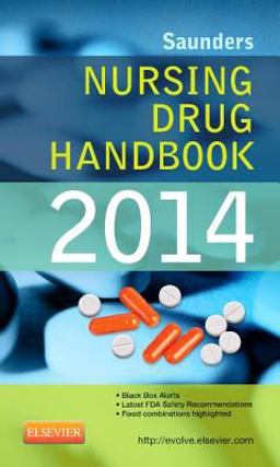 Saunders Nursing Drug Handbook 2014  9781455707393 Front Cover