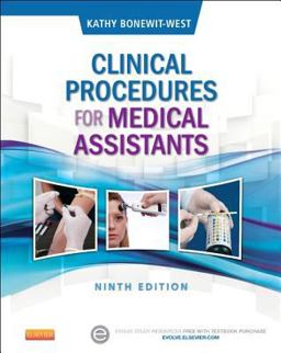 Clinical Procedures for Medical Assistants 9th 9781455748341 Front Cover