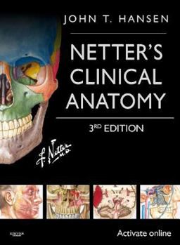 Netter's Clinical Anatomy With Online Access 3rd 9781455770083 Front Cover