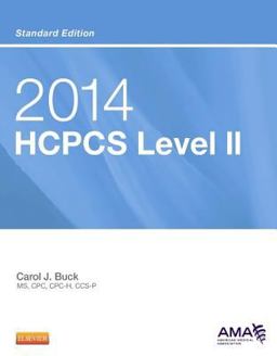 2014 HCPCS Level II Standard Edition  9781455775057 Front Cover