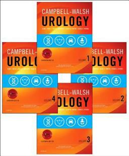 Campbell-Walsh Urology 4-Volume Set 11th 9781455775675 Front Cover