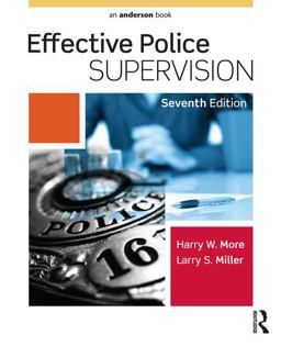Effective Police Supervision Effective Police Supervision