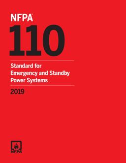NFPA 110 Standard for Emergency and Standby Power Systems  9781455919956 Front Cover