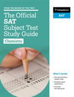 Official SAT Subject Test in Chemistry Study Guide  9781457309199 Front Cover