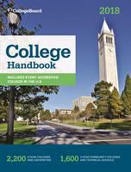College Handbook 2018  9781457309229 Front Cover