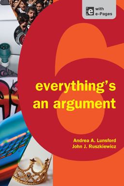 Everything's an Argument 6th 9781457606069 Front Cover