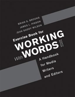 Exercise Book for Working with Words 8th 9781457607400 Front Cover