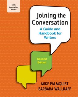 Joining the Conversation: a Guide and Handbook for Writers