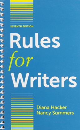 Rules for Writers 7e and Research and Documentation in the Electronic Age 5e and Work with Sources Using MLA with 2009 Update 7e