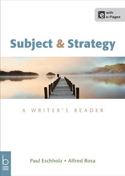 Subject and Strategy