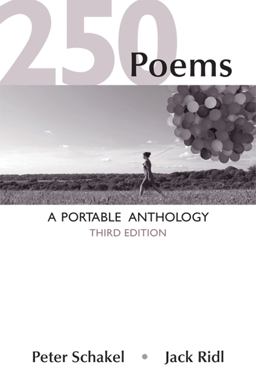 250 Poems A Portable Anthology 3rd 9781457636929 Front Cover