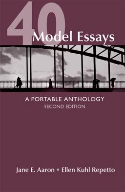High School Edition of 40 Model Essays A Portable Anthology 2nd 9781457638428 Front Cover