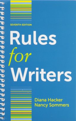 Rules for Writers 7E and Resources for Multilingual Writers and ESL
