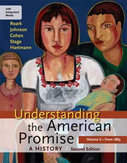 Understanding the American Promise: a History, Volume II: From 1865 A History of the United States 2nd 9781457639821 Front Cover