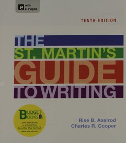 Loose-Leaf Version for the St. Martin's Guide to Writing