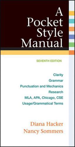 A Pocket Style Manual:  9781457642326 Front Cover