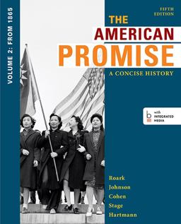 Loose-Leaf Version for the American Promise: a Concise History, Volume 2