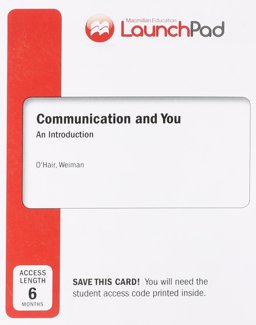 LaunchPad for Communication and You (Six Month Access)