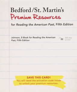E-Book for the American Promise 5e V1 (Access Card) and e-Book for Reading the American Past 5e CMB (Access Card)