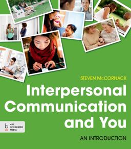 Interpersonal Communication and You An Introduction  9781457662539 Front Cover