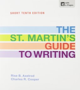 St. Martin's Guide to Writing, Short Edition 10e and LearningCurve Solo (Access Card)