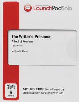 LaunchPad Solo for the Writer's Presence (Six Month Access)