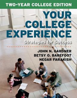Your College Experience, Two-Year College Edition