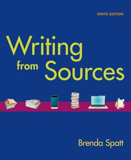 Writing from Sources 9th 9781457674532 Front Cover