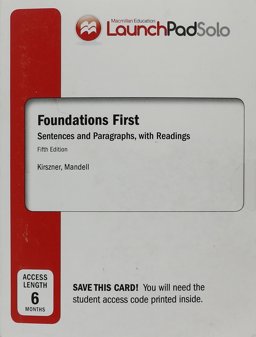 LaunchPad Solo for Foundations First with Readings (Six Month Access)