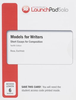 LaunchPad Solo for Models for Writers (Six Month Access)