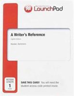 LaunchPad for a Writer's Reference (Twelve Month Access)