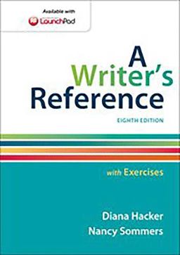 A Writer's Reference with Exercises