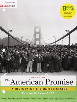 Loose-Leaf Version for the American Promise, Volume 2