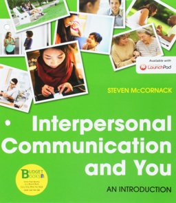 Loose-Leaf Version for Interpersonal Communication and You  9781457692536 Front Cover