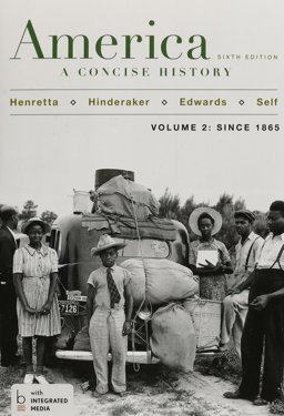 America: a Concise History, Volume 2, with LaunchPad (Six Month Access)