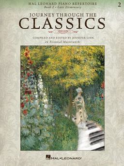 Journey Through the Classics: Book 2 Late Elementary Hal Leonard Piano Repertoire  9781458411501 Front Cover