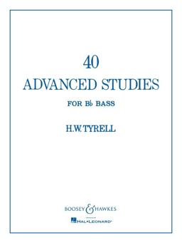40 Advanced Studies for Bb Bass/Tuba (B. C. )  9781458418029 Front Cover
