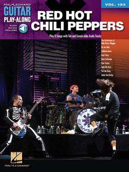 Red Hot Chili Peppers Guitar Play-Along Volume 153 Book/Online Audio  9781458421487 Front Cover
