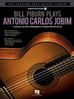 Bill Piburn Plays Antonio Carlos Jobim Book/Online Audio  9781458422279 Front Cover
