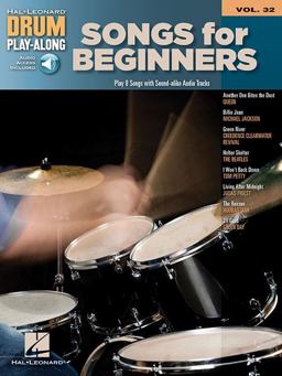 Songs for Beginners Drum Play-Along Volume 32 - Book/Online Audio