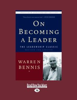 On Becoming a Leader On Becoming a Leader