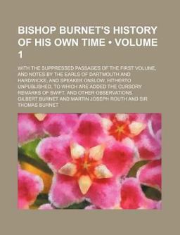 Bishop Burnet's History of His Own Time