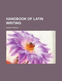 Handbook of Latin Writing