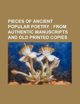 Pieces of Ancient Popular Poetry