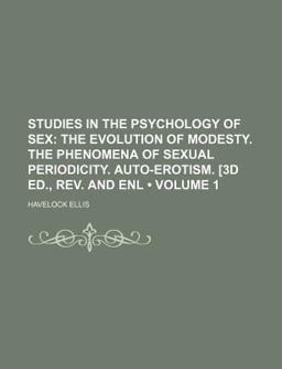 Studies in the Psychology of Sex