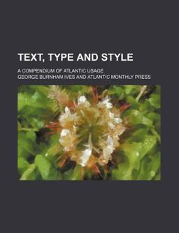 Text, Type and Style