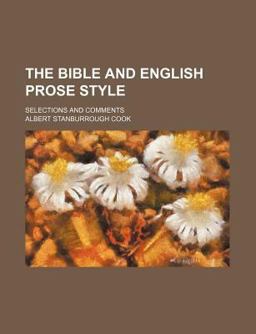 The Bible and English Prose Style