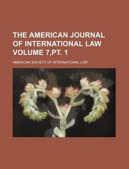 The American Journal of International Law
