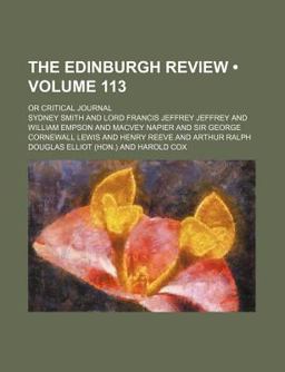 The Edinburgh Review The Edinburgh Review