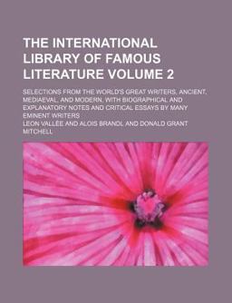 The International Library of Famous Literature